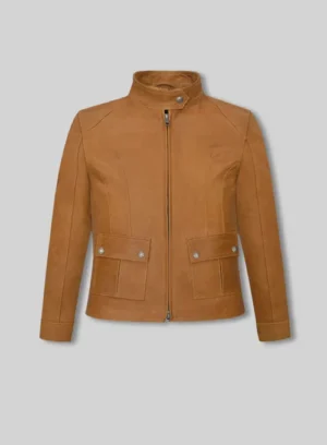 Womens Scarlett Johansson The Avengers Leather Jacket